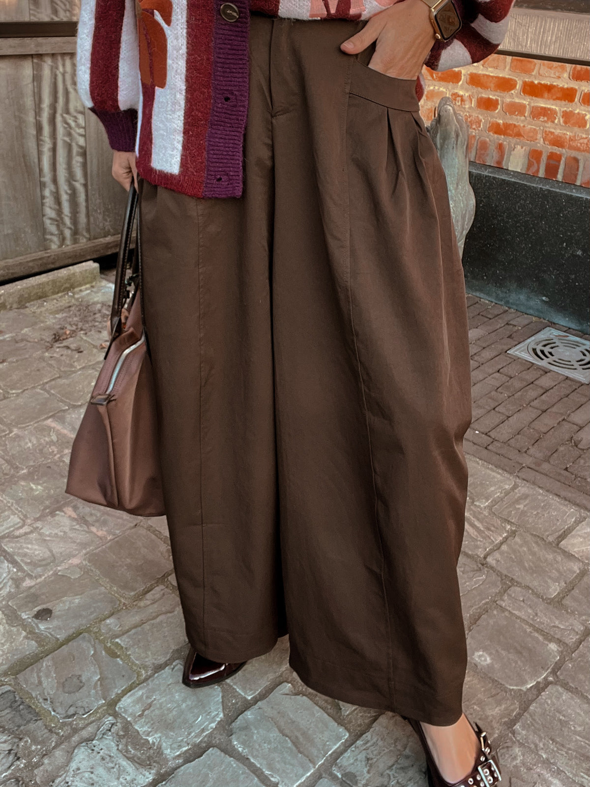 ALBA PLEATED PANTS
